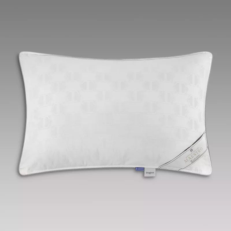 Camel Wool Bed Pillow MAESTRO — Luxury Fill, Medium Support