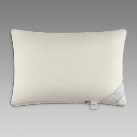 Alpaca Wool Pillow EVERETT — Balanced Medium Support