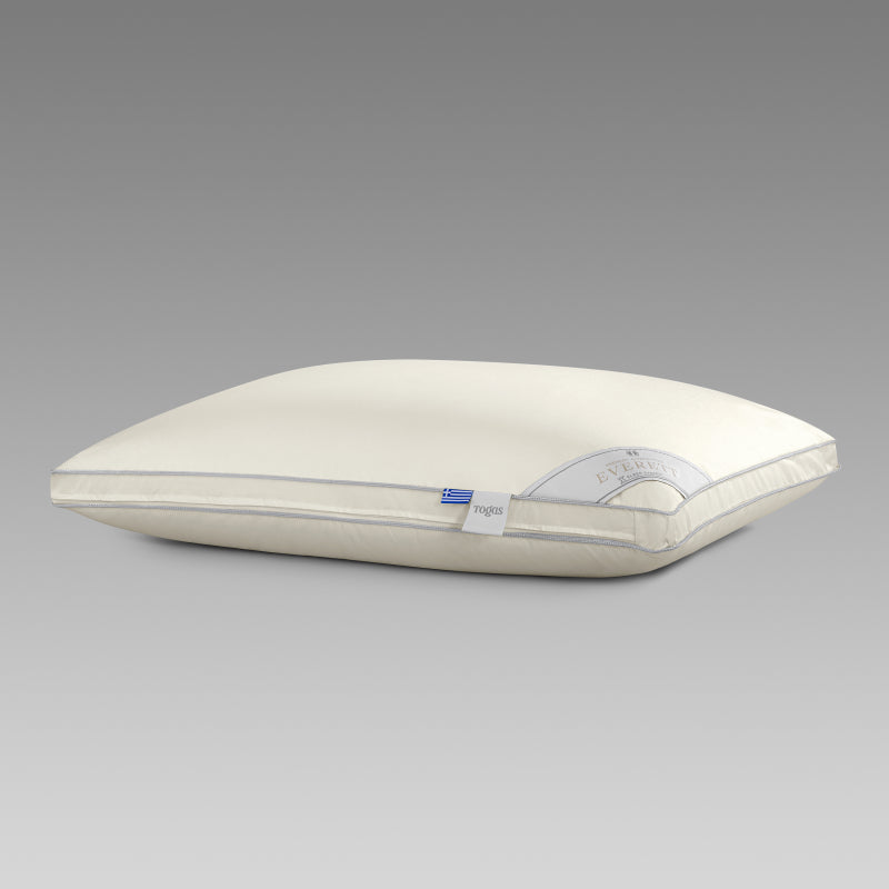 Alpaca Wool Pillow EVERETT — Balanced Medium Support