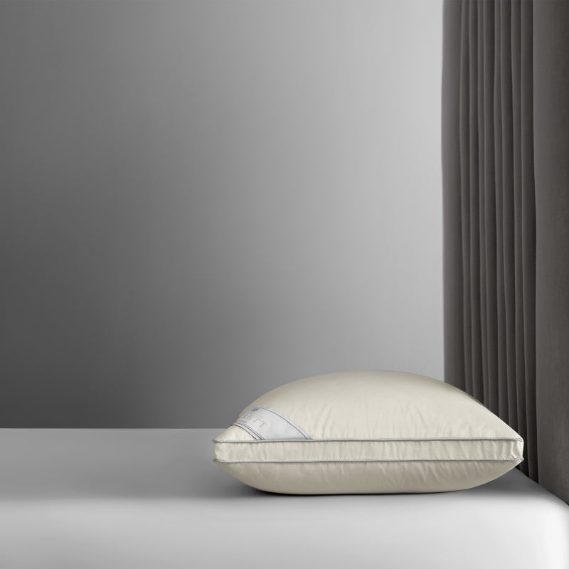 Alpaca Wool Pillow EVERETT — Balanced Medium Support