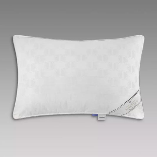 Camel Wool Bed Pillow MAESTRO — Luxury Fill, Medium Support