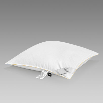 Camel Wool Bed Pillow MAESTRO — Luxury Fill, Medium Support