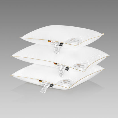Austrian Goose Down Pillow NOBILIS — Firm Support and High Loft