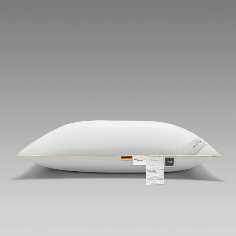 Austrian Goose Down Pillow NOBILIS — Firm Support and High Loft