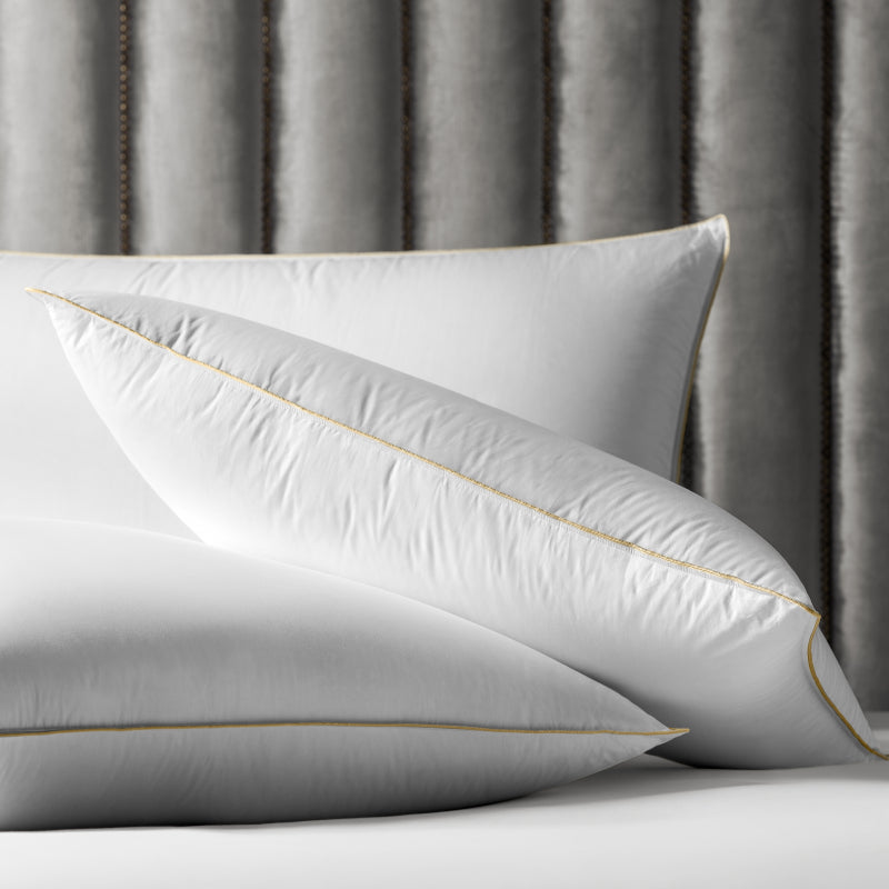 Austrian Goose Down Pillow NOBILIS — Firm Support and High Loft