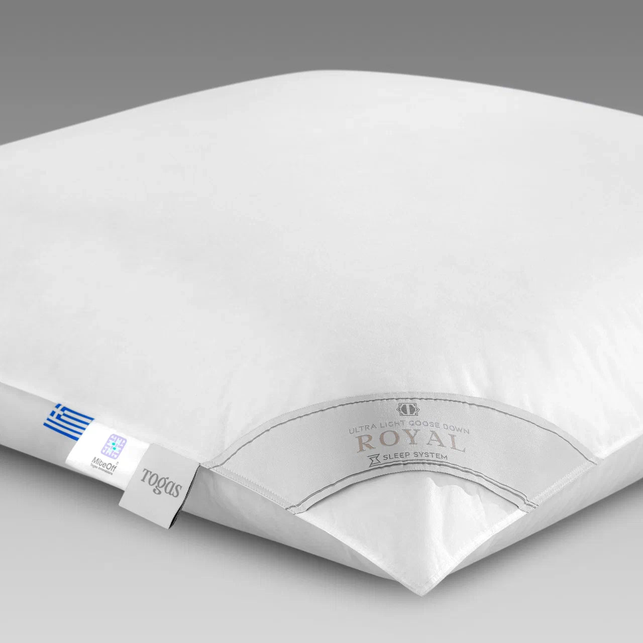 Goose Down Pillow ROYAL — Premium Loft, Soft & Breathable