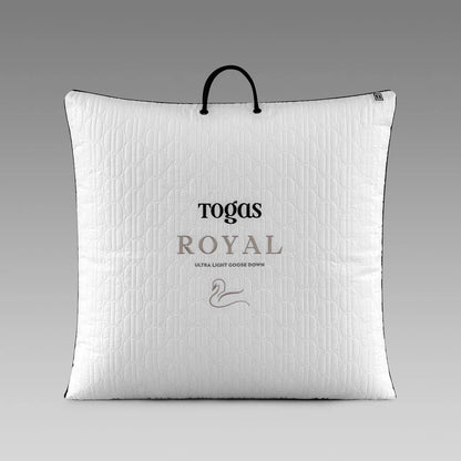 Goose Down Pillow ROYAL — Premium Loft, Soft & Breathable