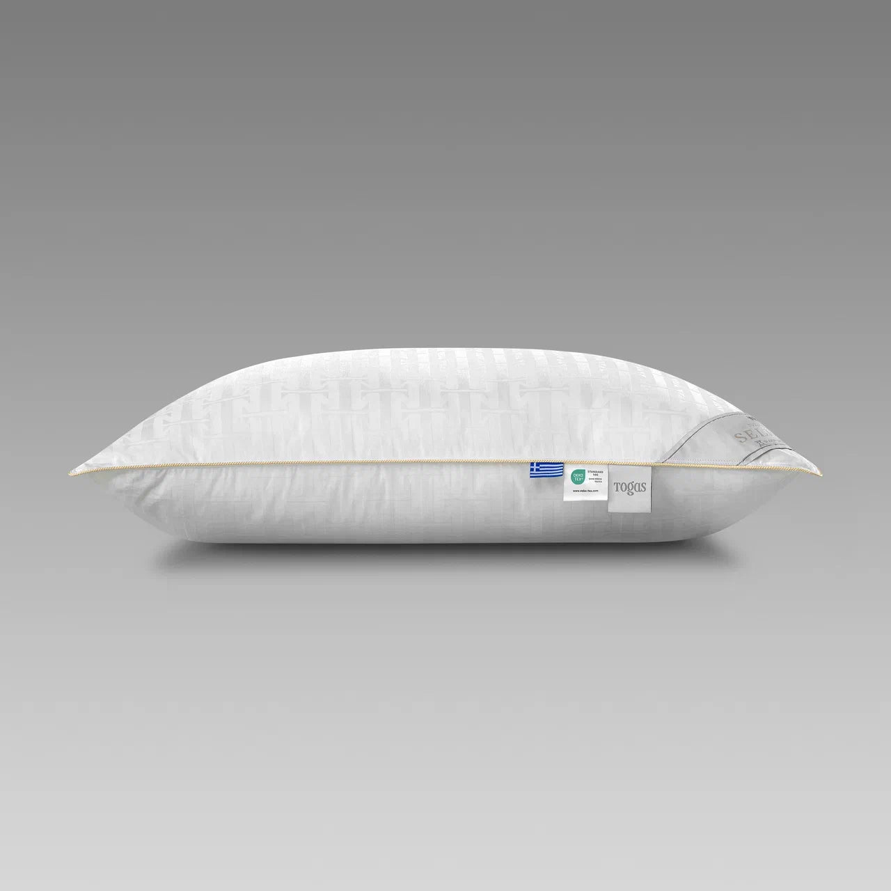 Natural Silk Bed Pillow SELENA — Medium Support