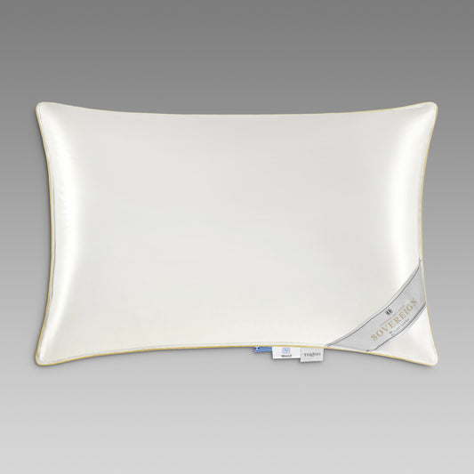 Canadian Goose Down Pillow SOVEREIGN DENSE — Medium Firm Support