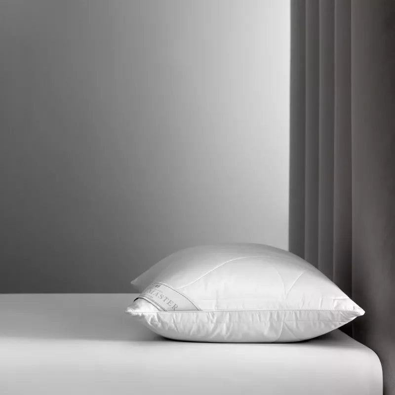 Camel Wool Bed Pillow WOOLMASTER — Luxury Fill, Firm Support