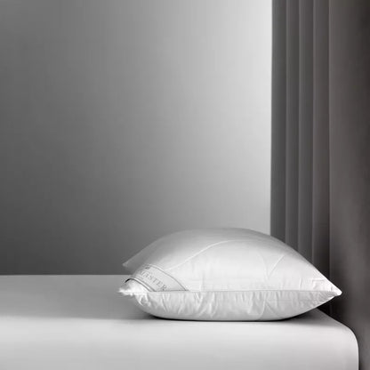 Camel Wool Bed Pillow WOOLMASTER — Luxury Fill, Firm Support