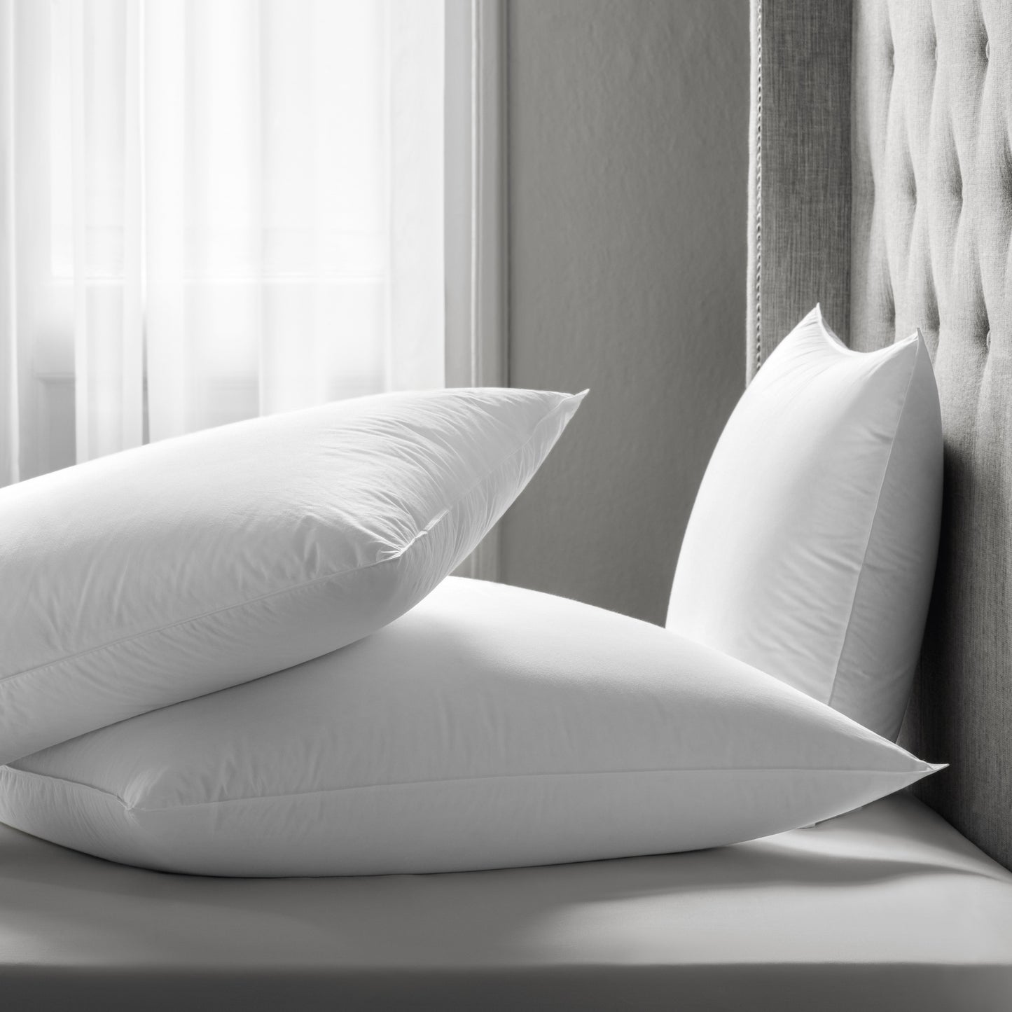 Goose Down Pillow ROYAL — Premium Loft, Soft & Breathable