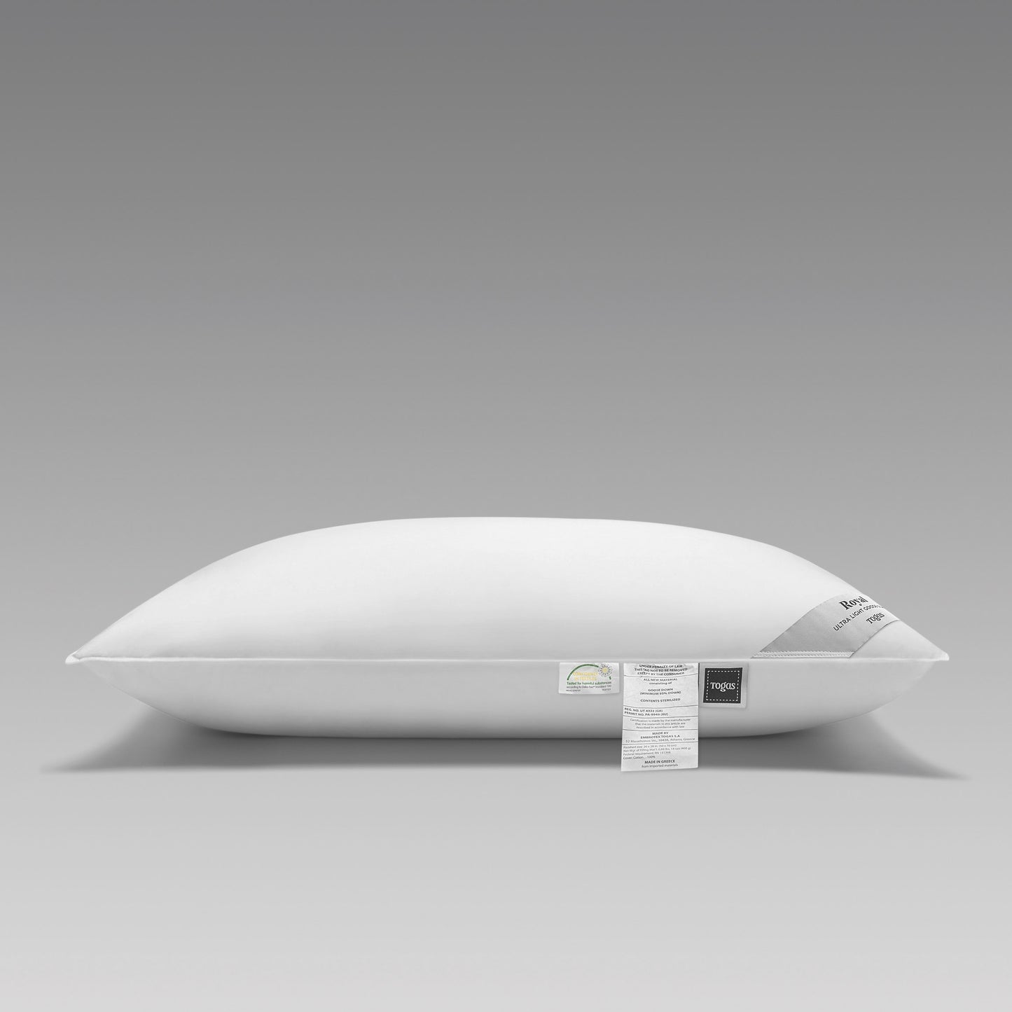 Goose Down Pillow ROYAL — Premium Loft, Soft & Breathable
