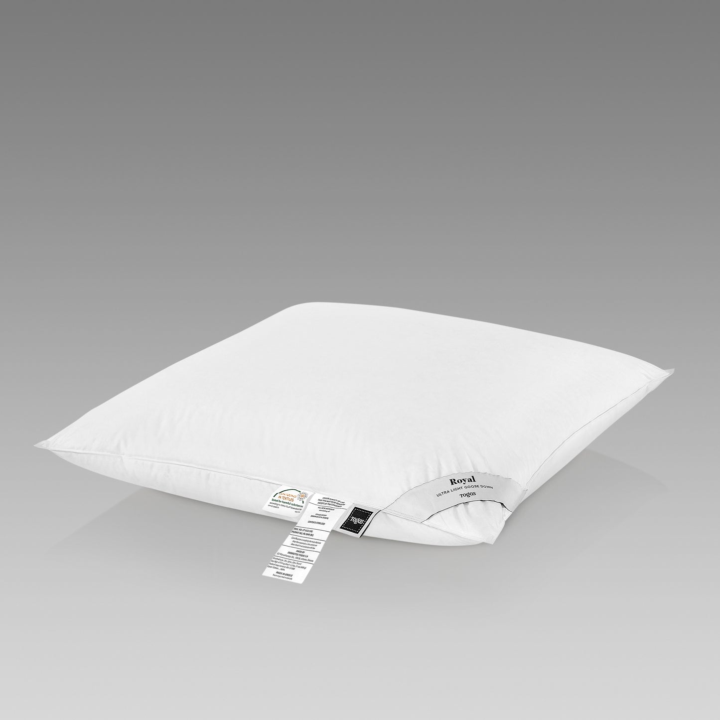 Goose Down Pillow ROYAL — Premium Loft, Soft & Breathable